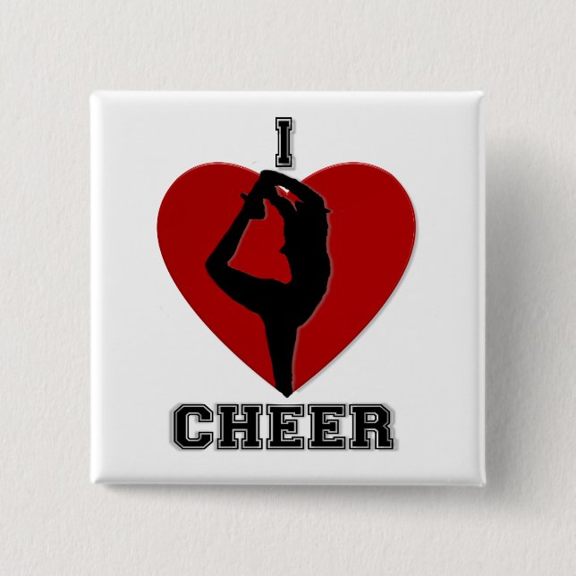 Cheerleader button (Front)