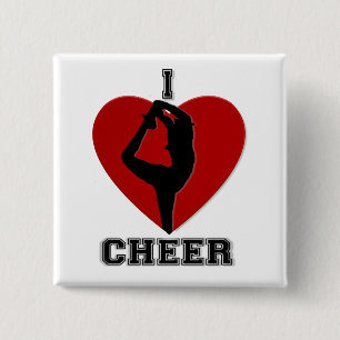 Cheerleader button