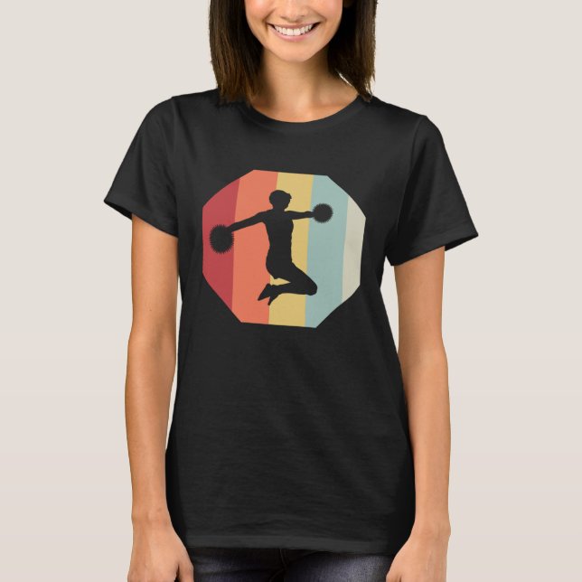 Cheerleader Chant Varsity Flyer Routine T-Shirt (Front)