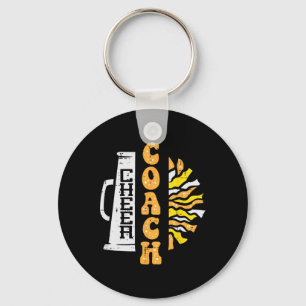 Cheerleader Cheer Coach Megaphone Cheerleading Men Key Ring
