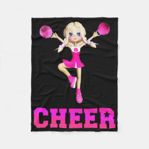 Cheerleader Cheer Fleece Blanket