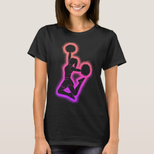 Cheerleader Cheer Girl Women Kids Cheerleading T-Shirt