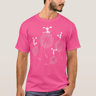 Cheerleader Cheer Squad Funny Dandelion Cheerleadi T-Shirt