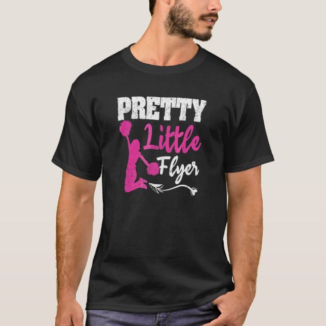 Cheerleader Cheer Team Cheerleading Pretty Little  T-Shirt (Front)