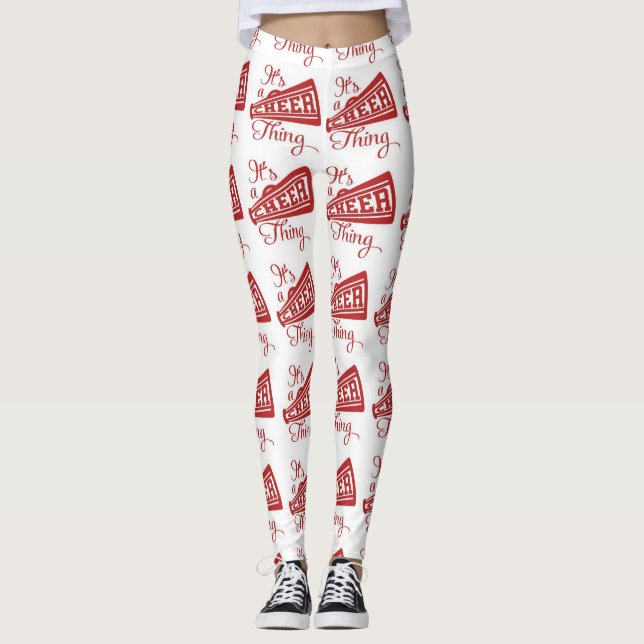**CHEERLEADER CHEER THING** LEGGINGS (Front)