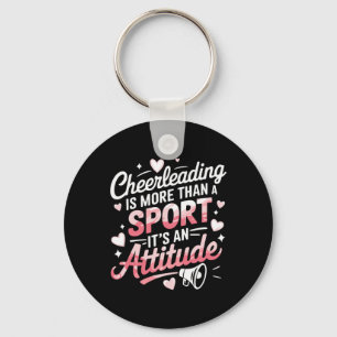 Cheerleader Cheerer Design For Cheering Cheerleadi Key Ring
