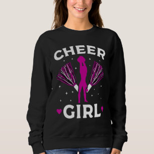 Cheerleader Cheerleading  Cheer Girl 1 Sweatshirt