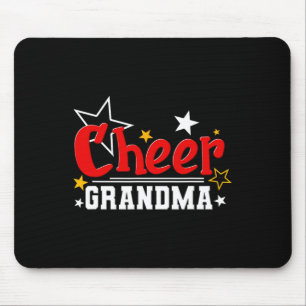 Cheerleader Cheerleading Cheer Grandma Mouse Mat