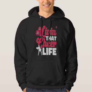 Cheerleader Cheerleading livin´that cheer life Hoodie