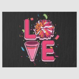 Cheerleader Cheerleading Tissue Paper