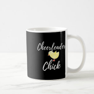Cheerleader Chick Funny Chicken Cheerleading Coffee Mug