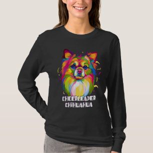 Cheerleader Chihuahua Chiwawa Humour Toy Breed T-Shirt