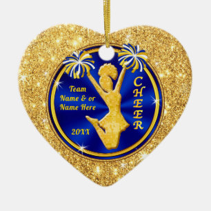 Cheerleader Christmas Ornaments Personalised,