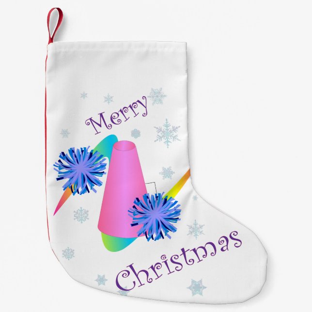 Cheerleader Christmas Stocking (Front)