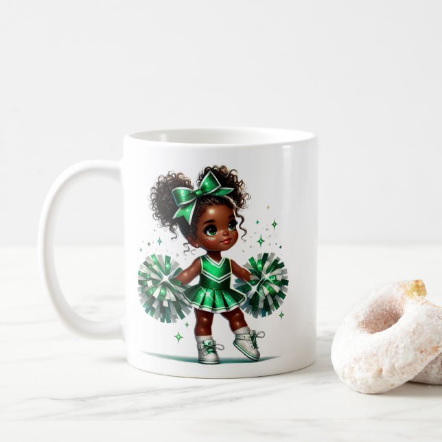 Cheerleader  Coffee Mug (With Donut)