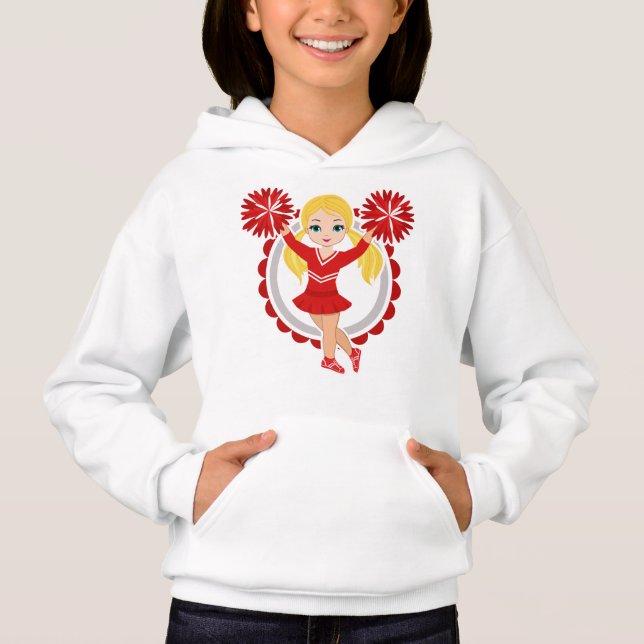 Cheerleader - Cute Red Blonde Cheer (Front)