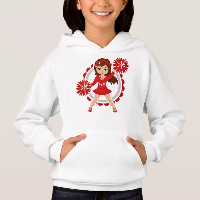 Cheerleader - Cute Red Brunette Cheer (Front)