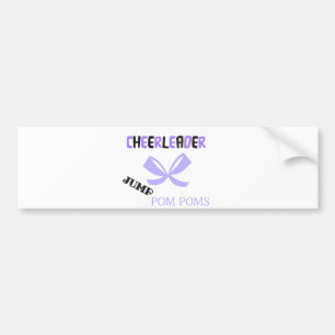 Cheerleader Dance Bumper Sticker