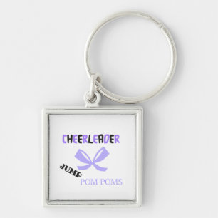 Cheerleader Dance Key Ring