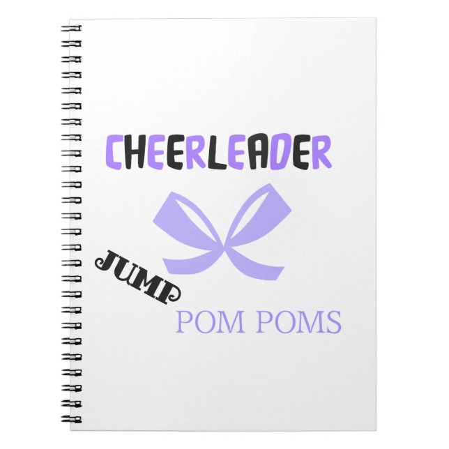 Cheerleader Dance Notebook (Front)