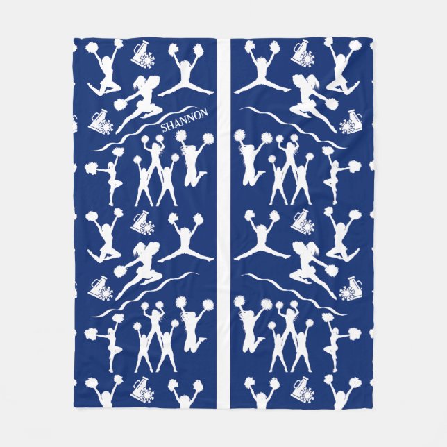  Cheerleader  Fleece Blanket (Front)