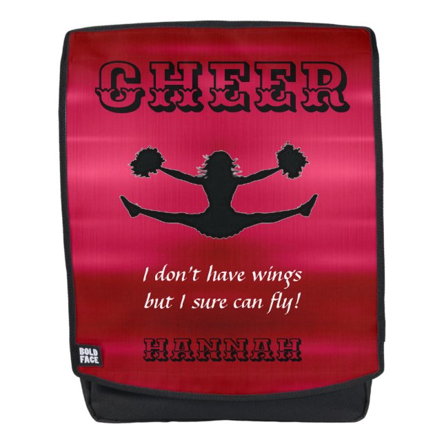 Cheerleader Flyer Backpack (Front)