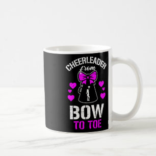 Cheerleader From Bow To Toe  Coffee Mug