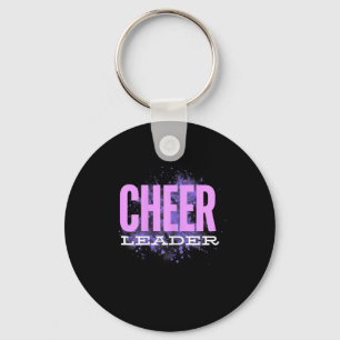 Cheerleader Fun Spirit Competition Cheer Squad Key Ring