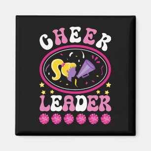 Cheerleader Funny Cheer Practice Cheering Team Che Magnet