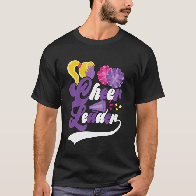 Cheerleader Funny Cheer Practice Cheering Team Che T-Shirt (Front)
