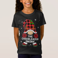 Cheerleader Gnome Christmas cheerleader pajama chr