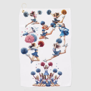 Cheerleader golf towel