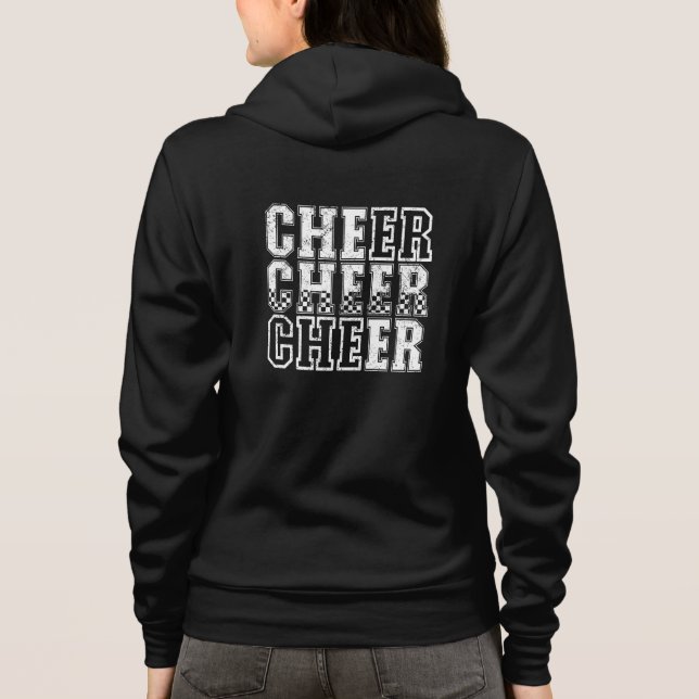 Cheerleader Hoodie Jacket (Back)