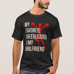 Cheerleader Is My Girlfriend Cheerleading Squad Gr T-Shirt