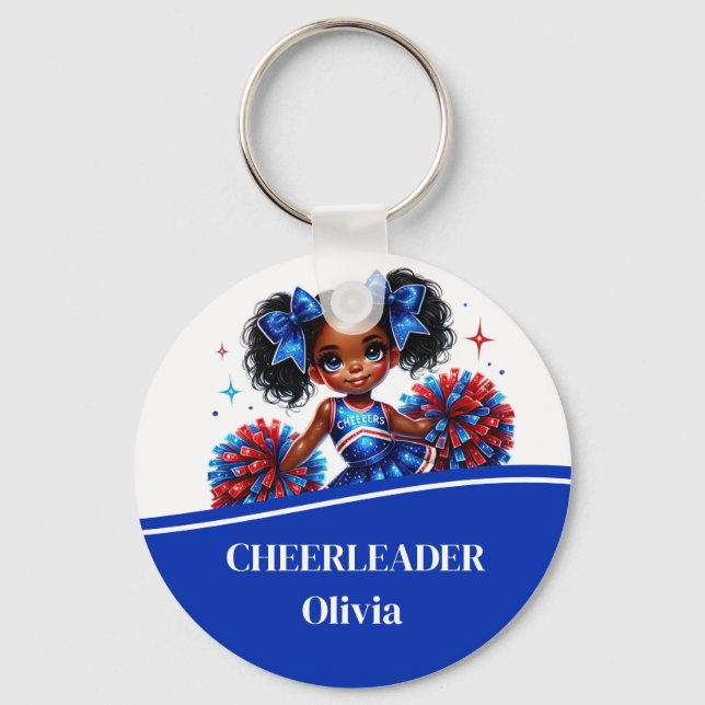 Cheerleader  key ring (Front)