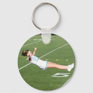 Cheerleader keychain