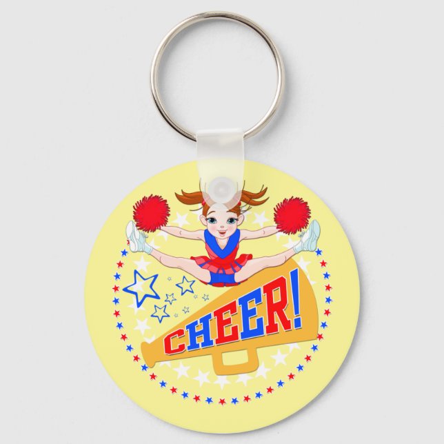 Cheerleader keyring (Front)