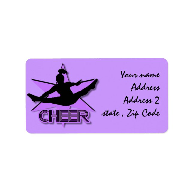 Cheerleader Label (Front)
