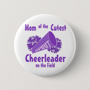 Cheerleader Mum 6 Cm Round Badge
