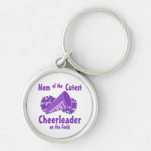 Cheerleader Mum Key Ring