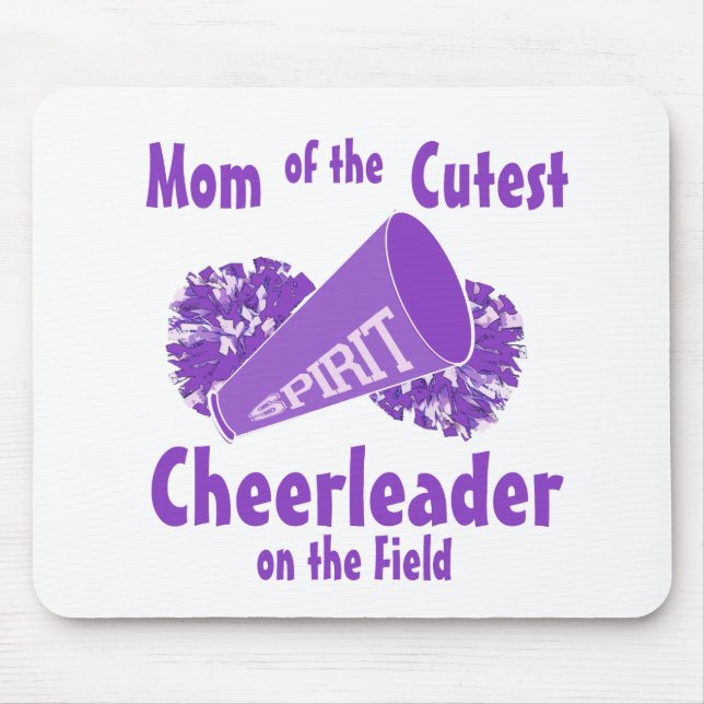 Cheerleader Mum Mouse Mat (Front)