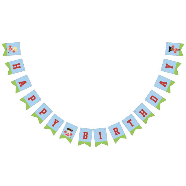 Cheerleader Party Bunting (All)