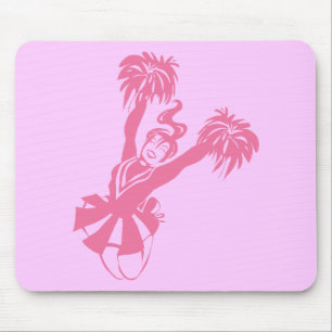 Cheerleader Pink Mouse Mat