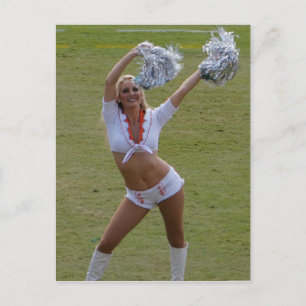 Cheerleader Postcard