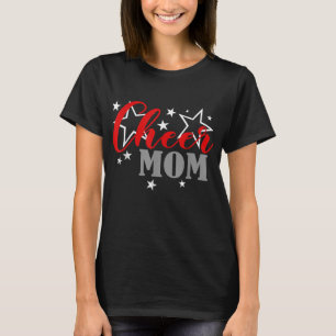 Cheerleader Proud Cheer Mum Pride Sports Supporter T-Shirt