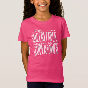 Cheerleader Quote T-shirt for Girls