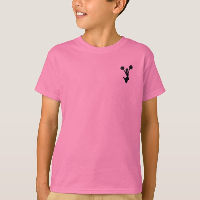 Cheerleader silhouette T-Shirt (Front)