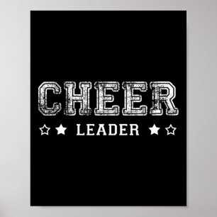 Cheerleader Spirit Squad World Varsity All Star Cu Poster