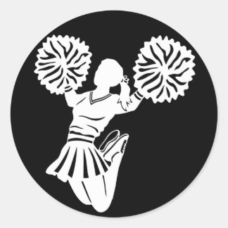 Cheerleader stickers