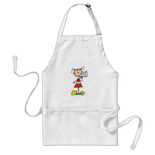Cheerleader with Megaphone Tshirts and Gifts Standard Apron